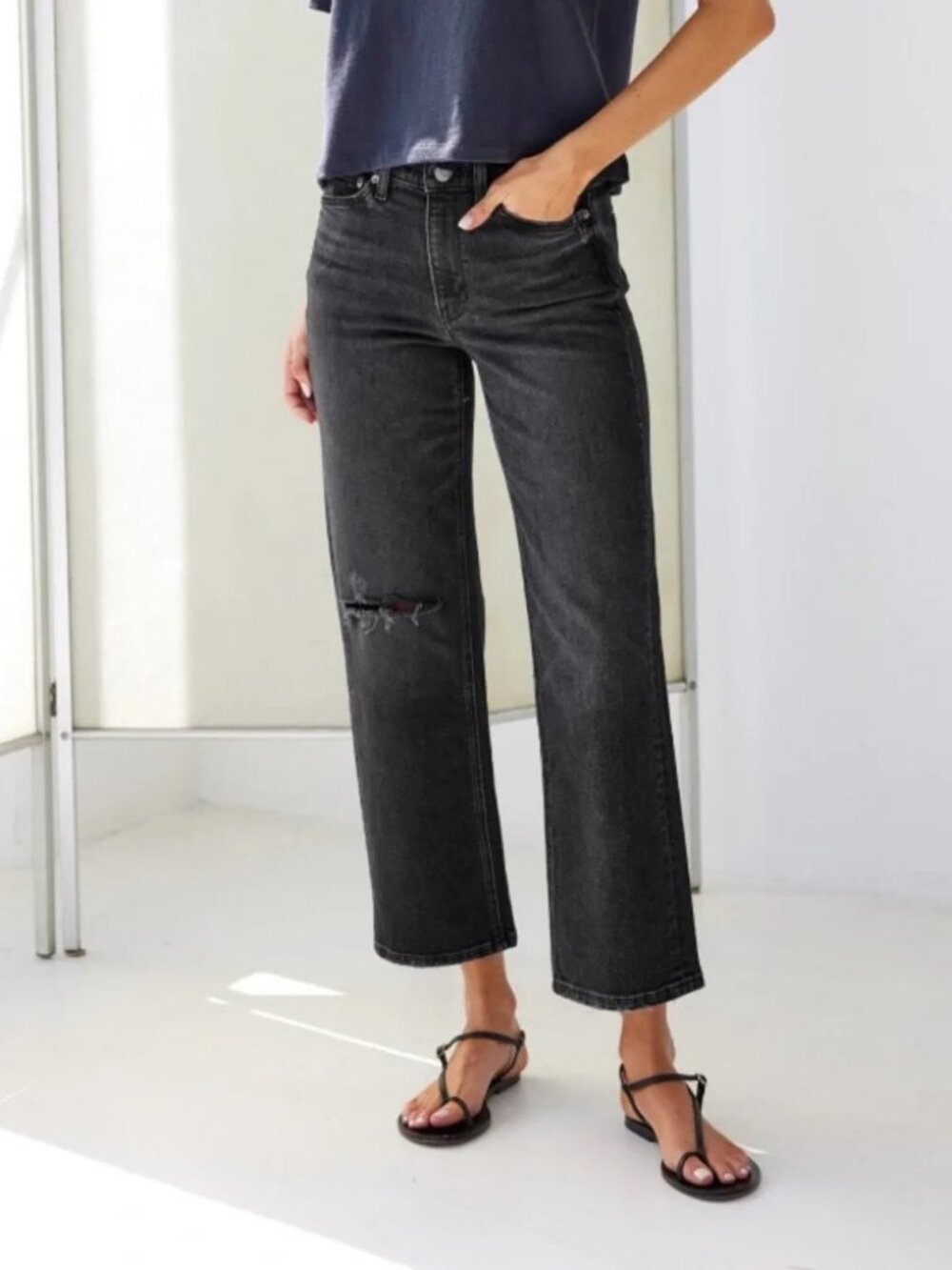 AYR The Easy Easy Jean in Rebel Rebel, size 25